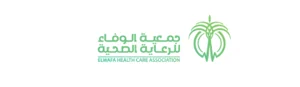 شعار جمعية الوفاء الصحية بتمير