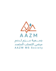 شعار جمعية عزم لدعم مرضى المتصلب المتعدد